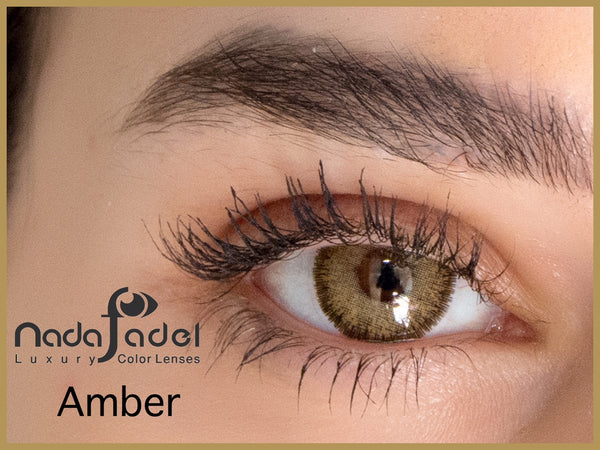 Nada Fadel Amber - Contact lenses 