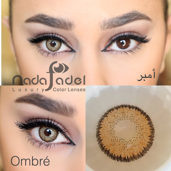 Nada Fadel Amber - Contact lenses 